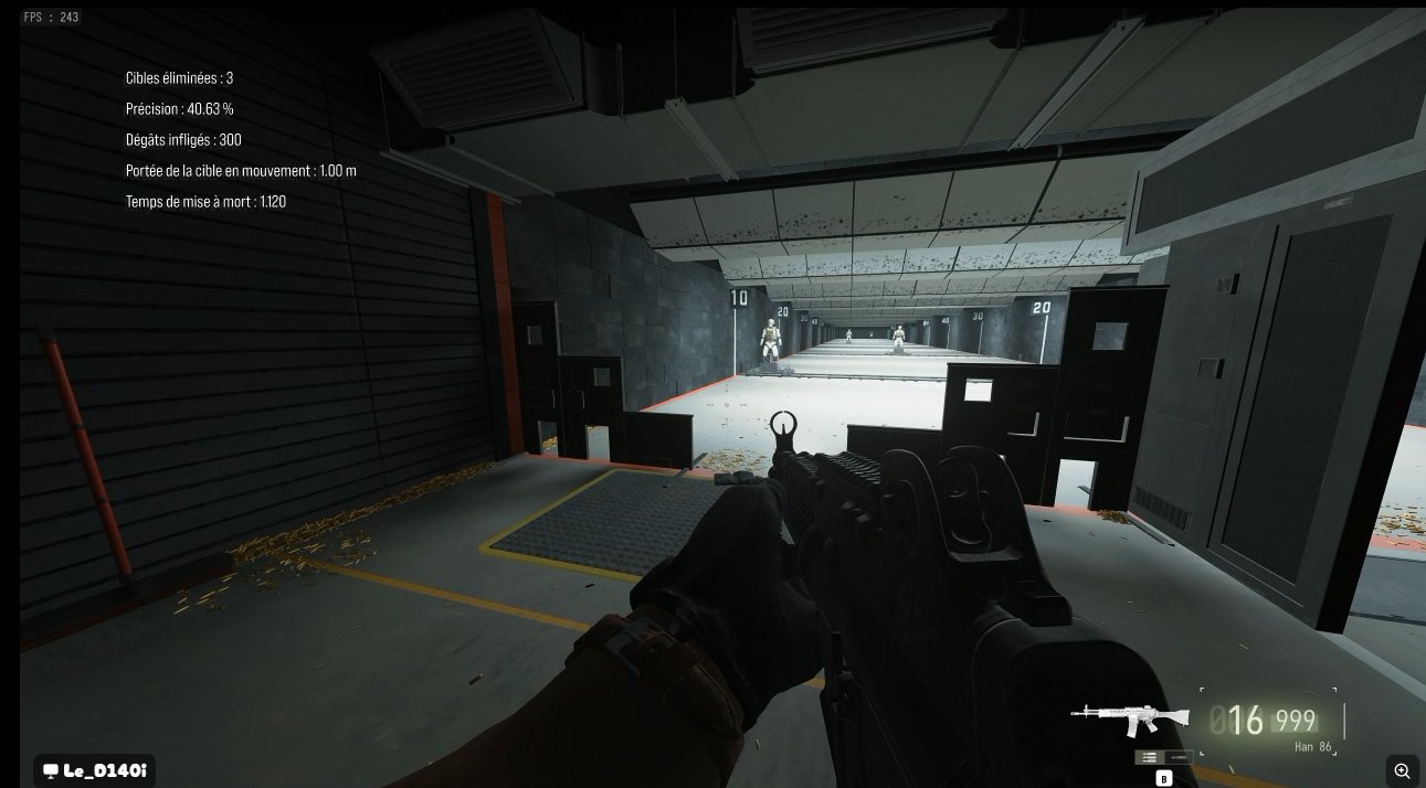 Call of Duty après optimisation, 243 FPS